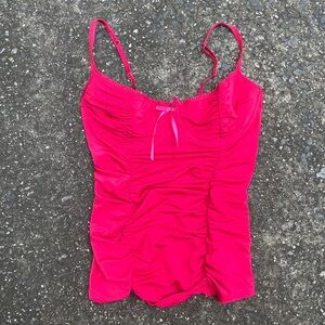 y2k retro Victoria’s Secret corset tank top sexy little thing medium